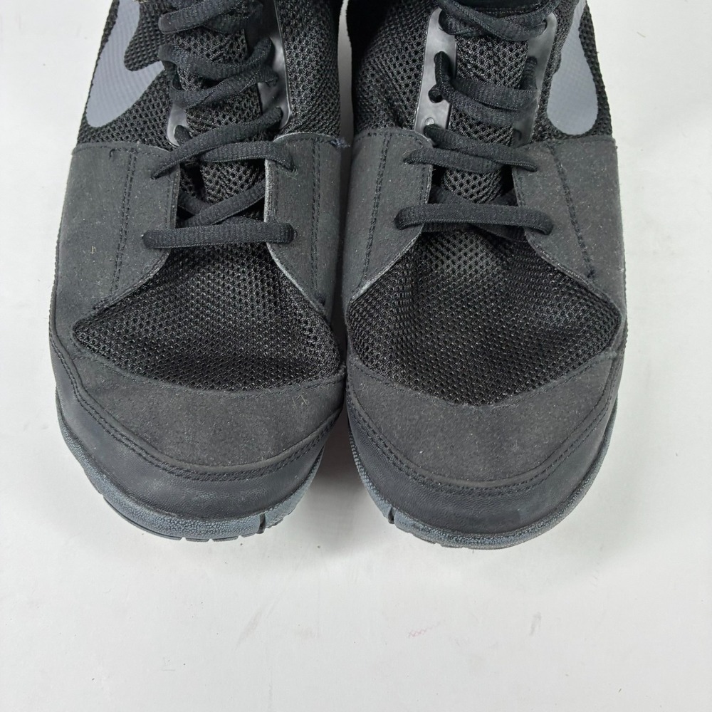 Nike Fury Men's US 11.5 Black Dark Gray Wrestling Boxing MMA Shoes AO2416-010 - Picture 2 of 16
